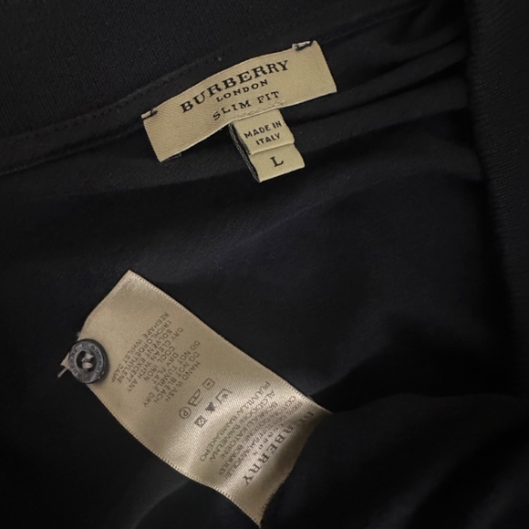 Burberry Pocket Polo Large Gently worn Made in Italy 100% cotton - Picture 6 of 6